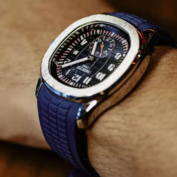 Portofino sport watch case profile, polished steel