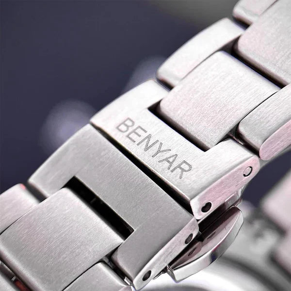 Riviera Automatic Watch - 40mm Textured Dial & 316L Steel