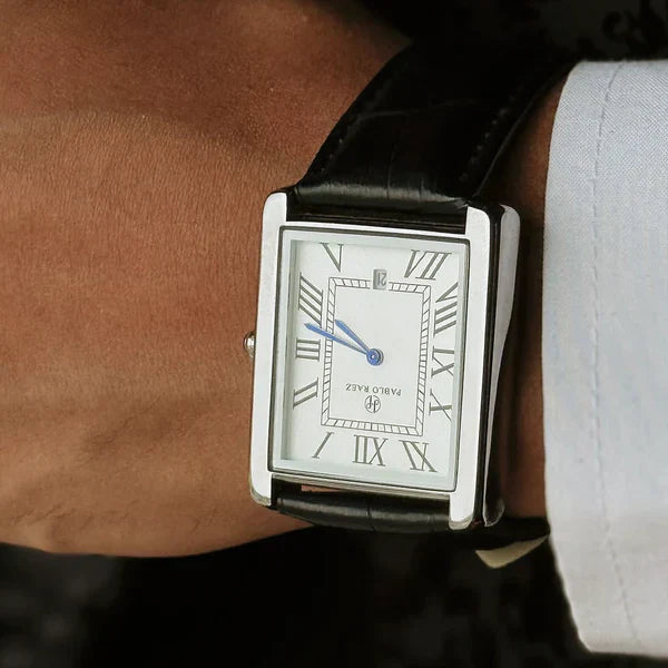 Venezia watch in Silver & Midnight Black colorway